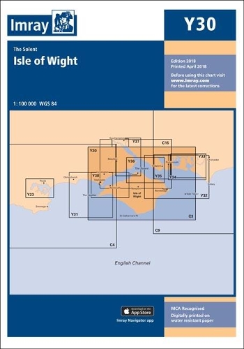 Imray Chart Y30: Isle of Wight(30 Y Series)