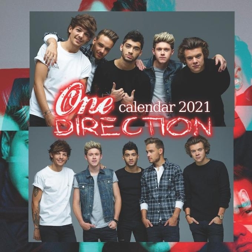 One Direction Calendar 2021: 24 Months 2021-2022 calendar 8.5 x 8.5 glossy paper