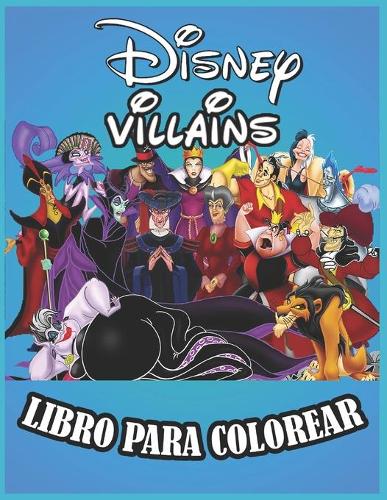 Disney Villains Libro Para Colorear