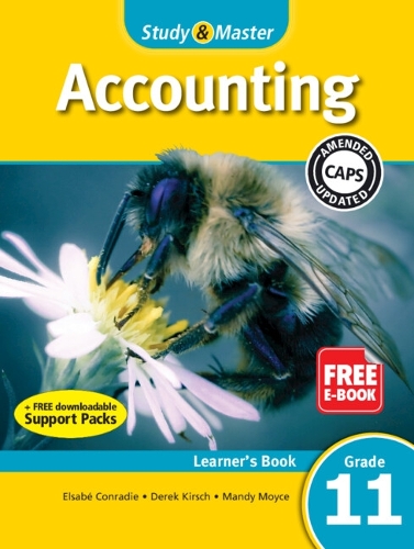 Study & Master Accounting Learner's Book Grade 11