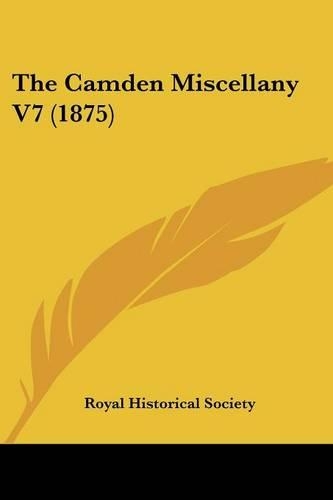 The Camden Miscellany V7 (1875)