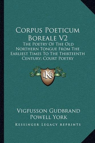 Corpus Poeticum Boreale V2