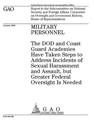 Military Personnel: The Dod and Coast Guard Academies Have Taken Steps to Address Incidents of Sexual Harassment and Assault, But Greater Federal Oversight Is Needed