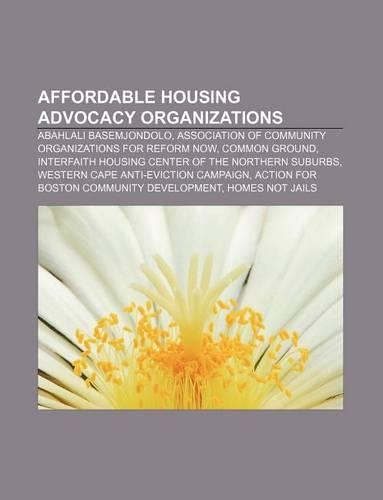 Affordable Housing Advocacy Organizations