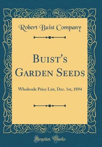 Buist's Garden Seeds