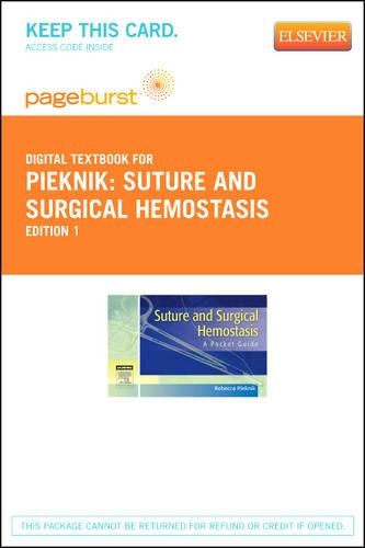 Suture and Surgical Hemostasis - Elsevier eBook on Vitalsource (Retail Access Card)