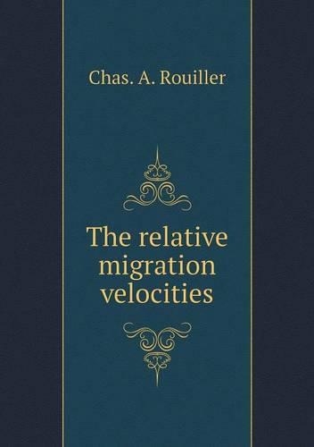 The relative migration velocities