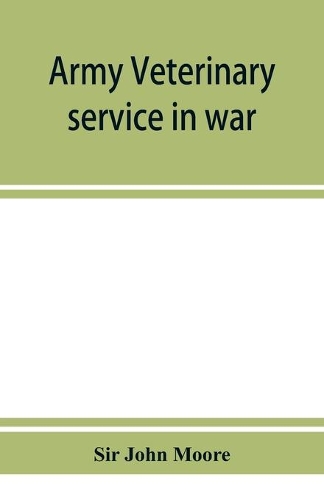 Army veterinary service in war