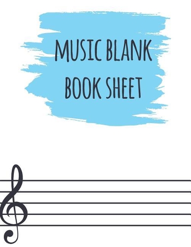 Music Blank Book Sheet