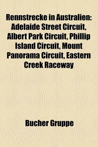 Rennstrecke in Australien