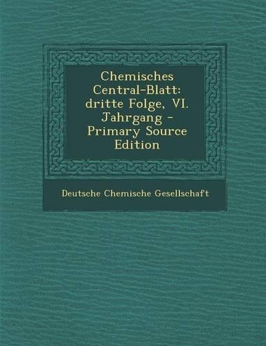 Chemisches Central-Blatt