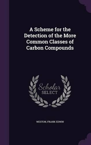 A Scheme for the Detection of the More Common Classes of Carbon Compounds