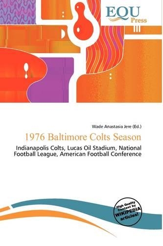 1976 Baltimore Colts Season