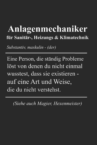 Anlagenmechaniker Für Sanitär-, Heizungs- & Klimatechnik Definition