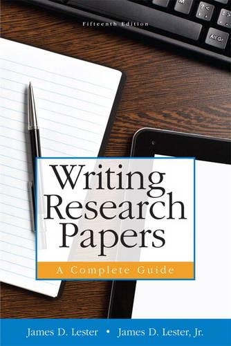Writing Research Papers: A Complete Guide (paperback)