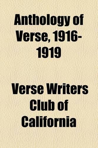 Anthology of Verse, 1916-1919