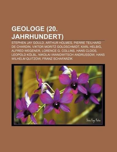 Geologe (20. Jahrhundert)