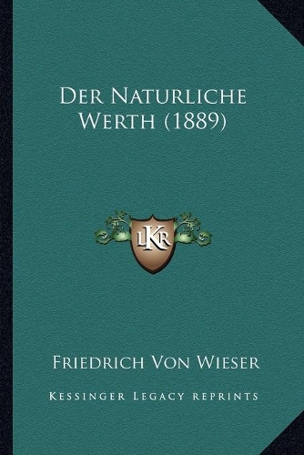 Der Naturliche Werth (1889)