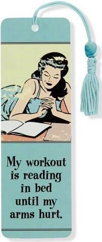 Beaded Bkmk Reading in Bed