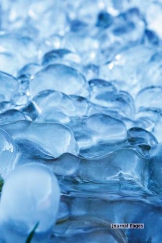 Journal Pages - Deep Blue Ice (Bullet Journal)