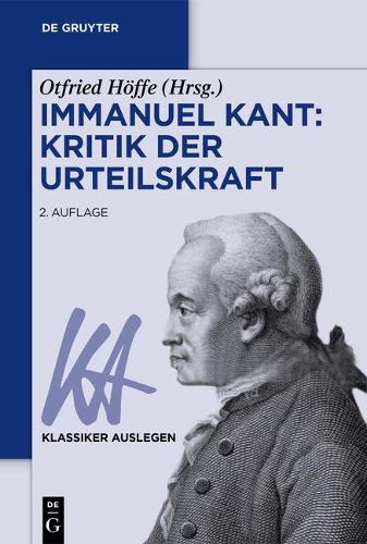 Immanuel Kant: Kritik Der Urteilskraft