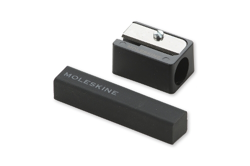 Moleskine Eraser and Sharpener Set, Black