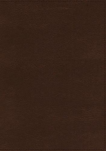 NASB, Thompson Chain-Reference Bible, Leathersoft, Brown, Red Letter, 1977 Text, Thumb Indexed