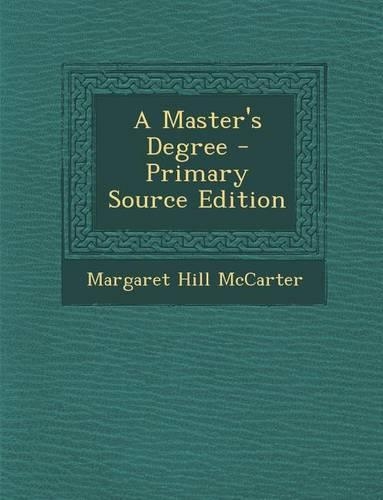 Master's Degree