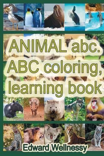 Animal ABC. ABC Coloring, Learning Book