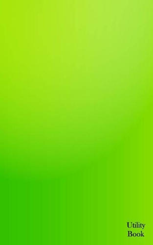 Utility Book: Memo Book, 104 Pages, 5x8 Inches, 1/4 Inch Ruled