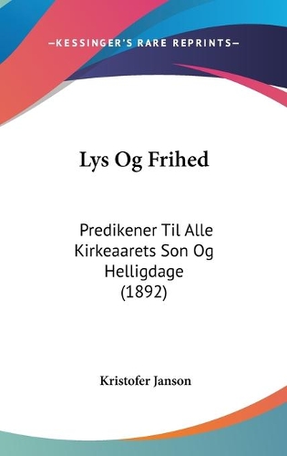 Lys Og Frihed