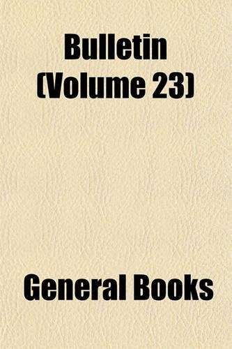 Bulletin Volume 23