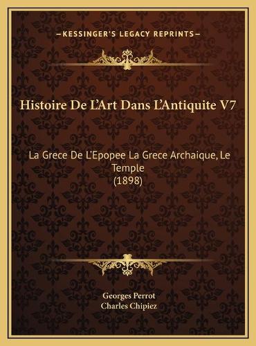 Histoire De L'Art Dans L'Antiquite V7