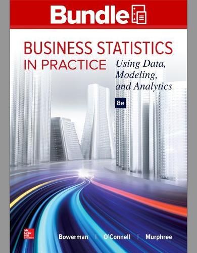 Loose Leaf Business Statistics in Practice with Connect Access Card