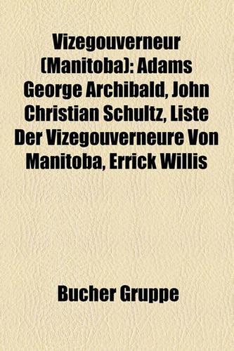 Vizegouverneur (Manitoba)