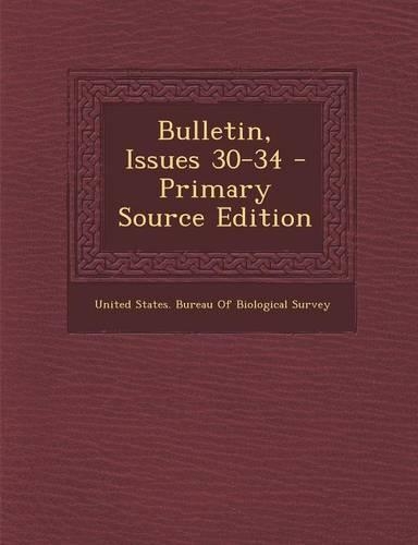 Bulletin, Issues 30-34