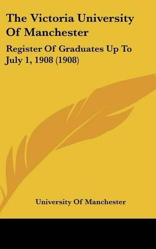 The Victoria University Of Manchester