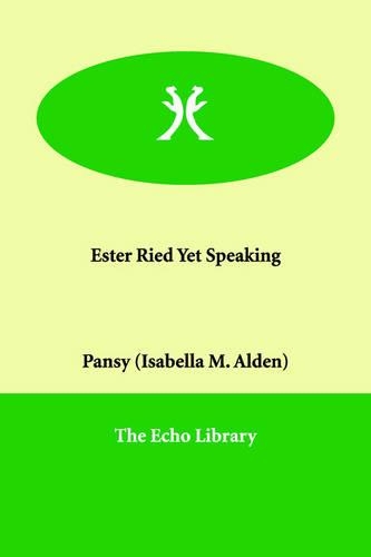 Ester Ried Yet Speaking