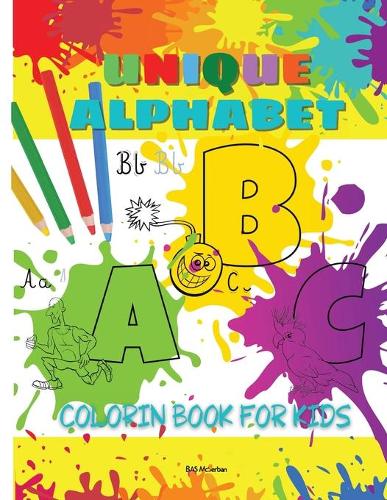 Unique Alphabet Coloring Book For Kids