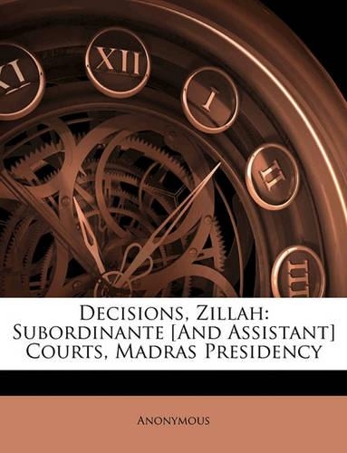 Decisions, Zillah