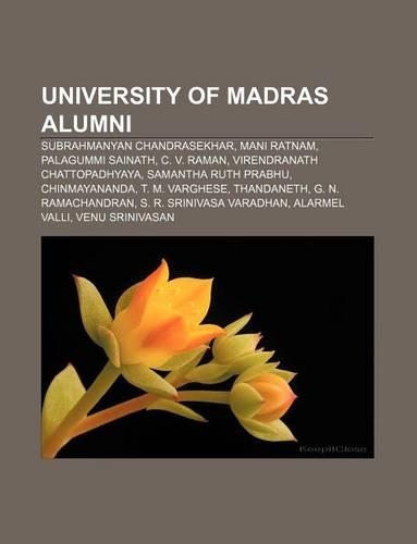 University of Madras Alumni