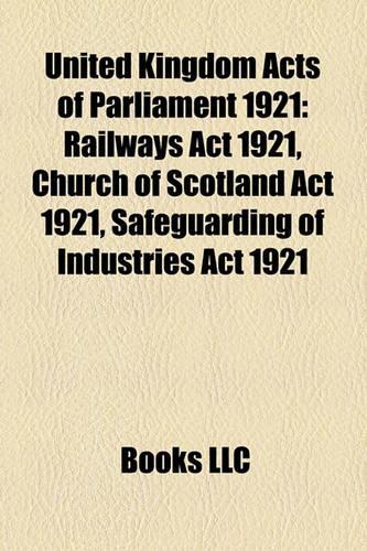 United Kingdom Acts of Parliament 1921