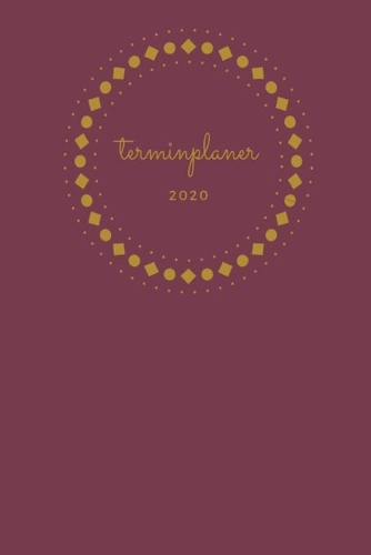 Terminplaner 2020: A5 Wochenplaner - Tagesplaner, Terminplaner 2020 - Mein Jahr - Januar bis Dezember 2020, modernes Design, Bürobedarf - planen, gestalten und organis