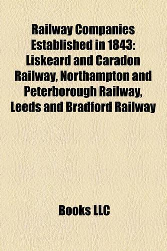Railway Companies Established in 1843