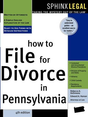 How to File for Divorce in Pennsylvania