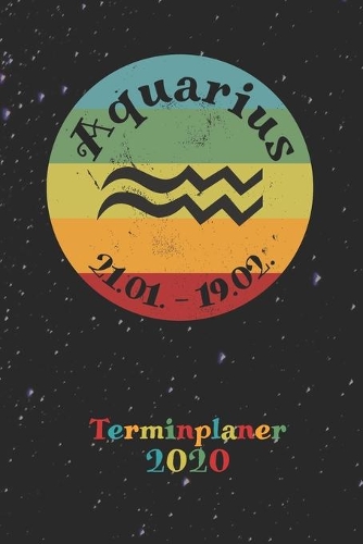 2020 Terminplaner - Sternzeichen Aquarius Wassermann