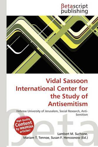 Vidal Sassoon International Center for the Study of Antisemitism
