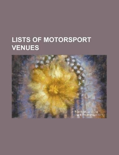 Lists of Motorsport Venues