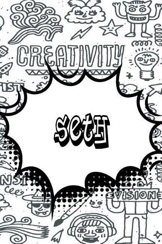 Seth: Personalized Doodle Journal, Notebook Diary Features 120 Pages of Lined Paper Featuring 120 Pages 6x9