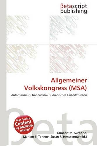 Allgemeiner Volkskongress (MSA)